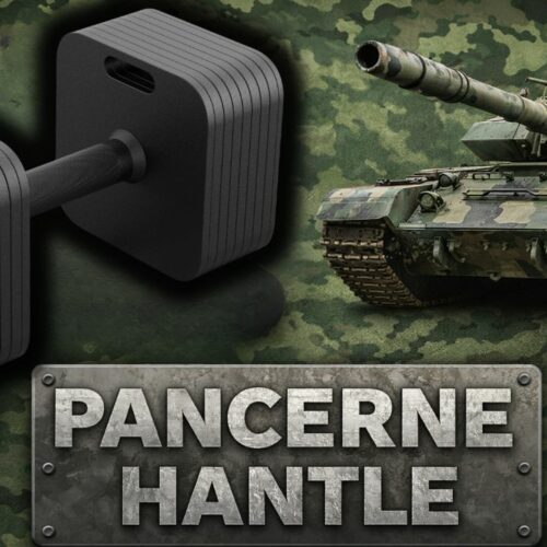 Zipro Square hantle z regulowanym obciążeniem.