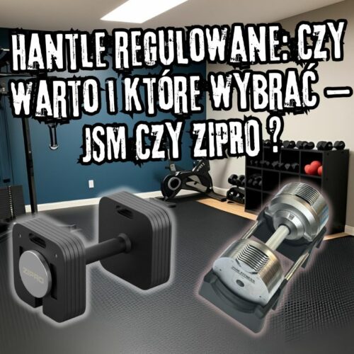 Hantle regulowane: Czy warto i które wybrać –  JSM Fitness czy Zipro Square