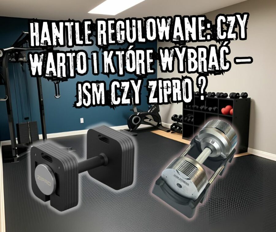 Hantle regulowane: Czy warto i które wybrać –  JSM Fitness czy Zipro Square