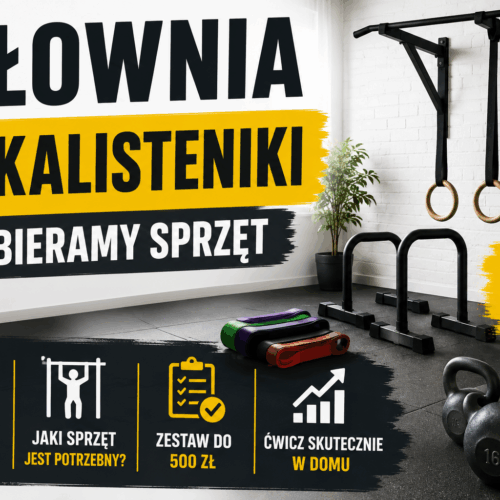Siłownia do kalisteniki – jaki sprzęt wybrać? Zestaw do 500 zł